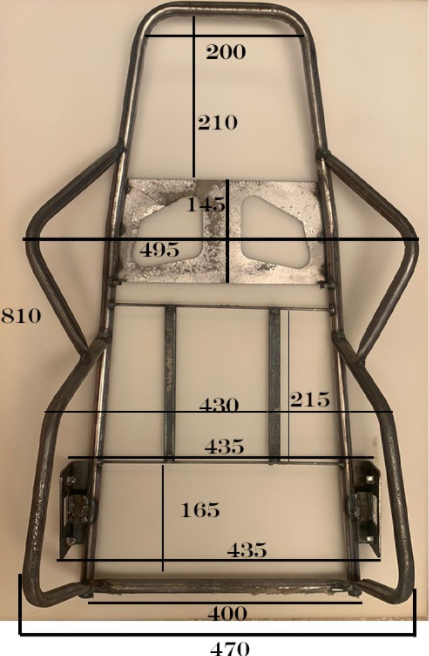 Racing chair iron frame accessories Racing chair iron frame accessories