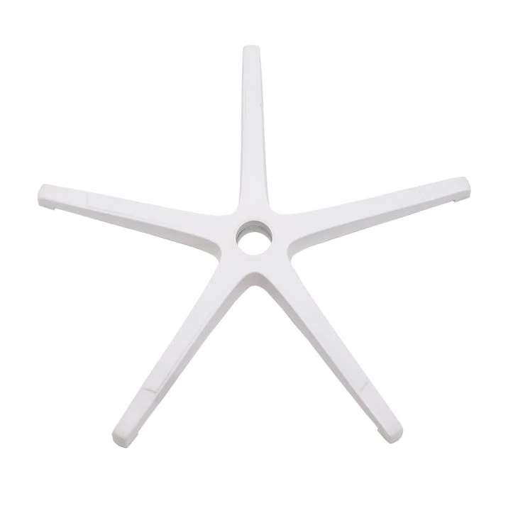 Base de cadira giratòria en nylon blanc